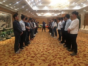 金芒果承辦建設銀行客戶經理體驗式訓練活動